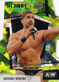 2022 Upper Deck Allure AEW - Green Rainbow #26 Anthony Bowens Front