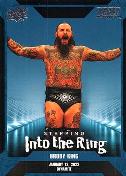 2023 Upper Deck AEW - Stepping Inside the Ring #SR-10 Brody King Front