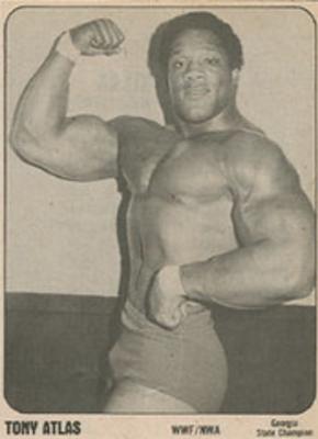 1981 Wrestling Super Stars #NNO Tony Atlas Front