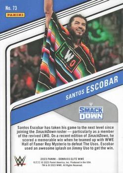 2023 Donruss Elite WWE - Aspirations #73 Santos Escobar Back