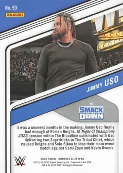 2023 Donruss Elite WWE - Status #90 Jimmy Uso Back