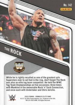 2023 Donruss Elite WWE - Status #142 The Rock Back