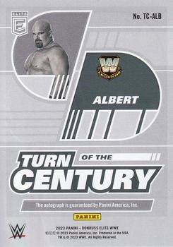 2023 Donruss Elite WWE - Turn of the Century Signatures #TC-ALB Albert Back