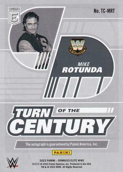 2023 Donruss Elite WWE - Turn of the Century Signatures #TC-MRT Mike Rotunda Back