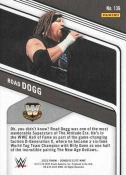 2023 Donruss Elite WWE - Red #136 Road Dogg Back