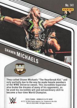 2023 Donruss Elite WWE - Red #141 Shawn Michaels Back