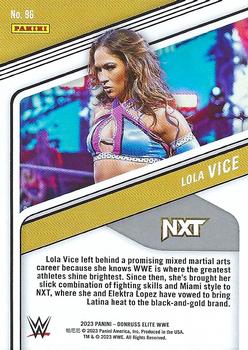 2023 Donruss Elite WWE - Pink #96 Lola Vice Back