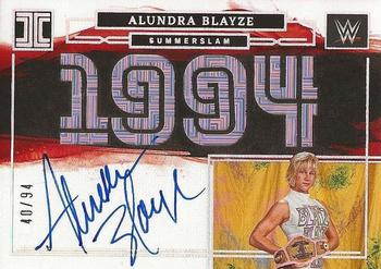 2023 Panini Impeccable WWE - Impeccable SummerSlam Signatures #SS-ABZ Alundra Blayze Front