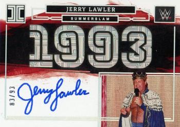 2023 Panini Impeccable WWE - Impeccable SummerSlam Signatures #SS-JLW Jerry Lawler Front