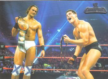 2011 Topps WWE Champions #26 Cody Rhodes/Drew McIntyre Front