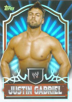 2011 Topps WWE Classic #37 Justin Gabriel Front
