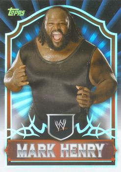 2011 Topps WWE Classic #43 Mark Henry Front