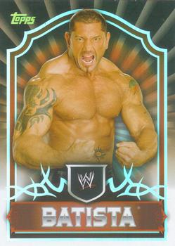 2011 Topps WWE Classic #5 Batista Front