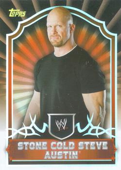 2011 Topps WWE Classic #63 Stone Cold Steve Austin Front