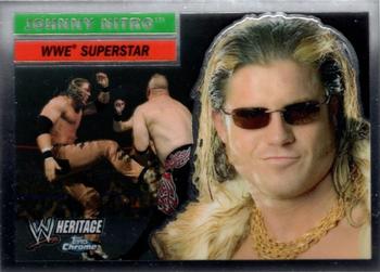2006 Topps Heritage Chrome WWE #6 Johnny Nitro Front