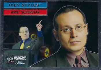 2006 Topps Heritage Chrome WWE #19 Joey Styles Front