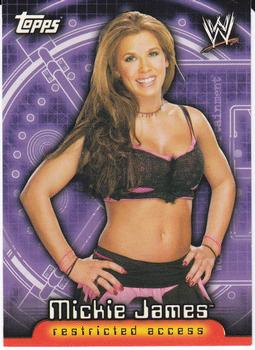 2006 Topps WWE Insider #27 Mickie James  Front