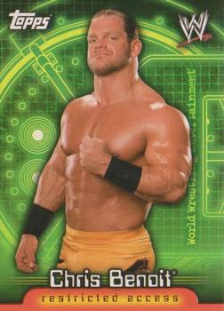 2006 Topps WWE Insider #40 Chris Benoit  Front