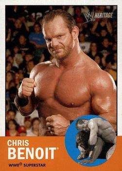 2006 Topps Heritage II WWE #34 Chris Benoit  Front