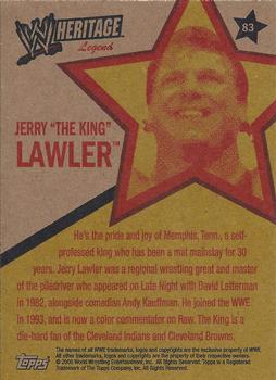 2006 Topps Heritage II WWE #83 Jerry 
