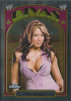 2007 Topps Chrome Heritage II WWE #69 Melina Front