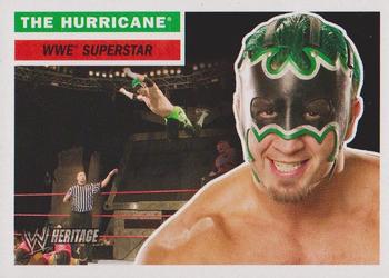 2005 Topps Heritage WWE #8 The Hurricane Front