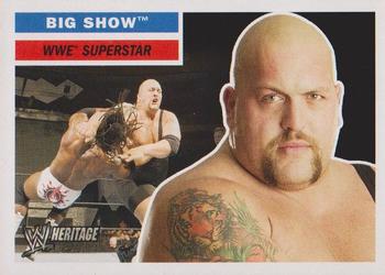 2005 Topps Heritage WWE #13 Big Show Front