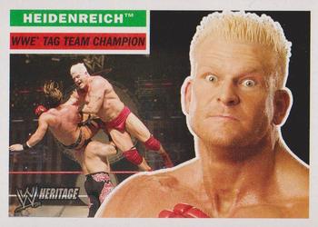2005 Topps Heritage WWE #22 Heidenreich Front