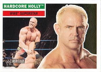 2005 Topps Heritage WWE #40 Hardcore Holly Front