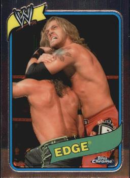 2008 Topps Chrome Heritage III WWE #7 Edge  Front
