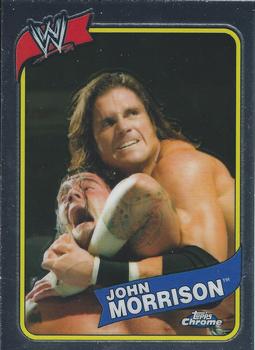 2008 Topps Chrome Heritage III WWE #52 John Morrison  Front