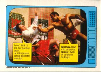 1985 O-Pee-Chee WWF Pro Wrestling Stars #59 Rowdy Roddy Piper Front