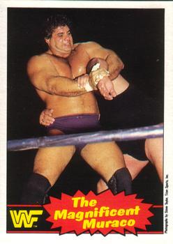 1985 O-Pee-Chee WWF Pro Wrestling Stars Series 2 #2 The Magnificent Muraco Front