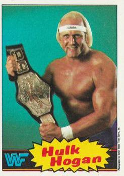 1985 Topps WWF Pro Wrestling Stars #16 Hulk Hogan Front