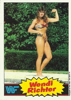 1985 Topps WWF Pro Wrestling Stars #8 Wendi Richter Front