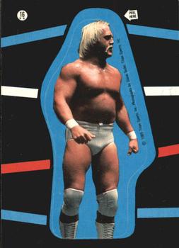 1985 Topps WWF Pro Wrestling Stars - Stickers #16 Hulk Hogan Front