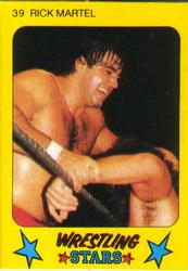 1986 Monty Gum Wrestling Stars #39 Rick Martel Front