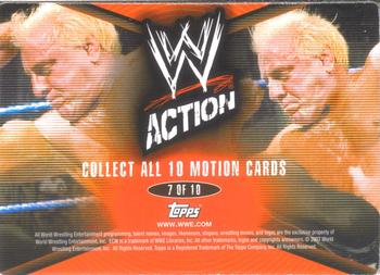 2007 Topps Action WWE - Lenticular Motion #7 Ric Flair Back