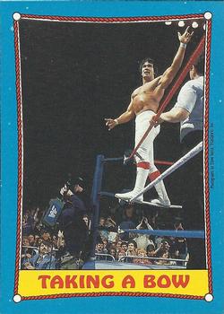 1987 Topps WWF #65 Taking a Bow Front