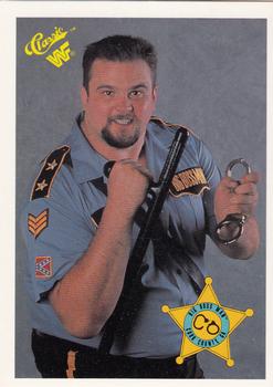 1990 Classic WWF #103 Big Boss Man Front