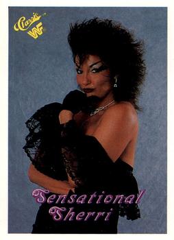 1990 Classic WWF #18 Sensational Queen Sherri Front