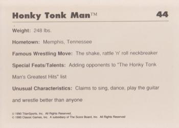 1990 Classic WWF #44 Honky Tonk Man Back