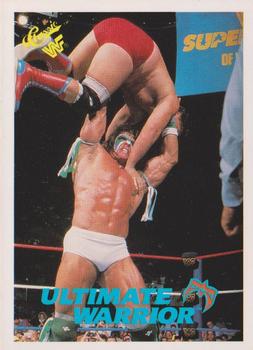 1990 Classic WWF #5 The Ultimate Warrior Front