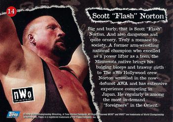 1998 Topps WCW/nWo #14 Scott Norton  Back