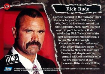 1998 Topps WCW/nWo #20 Rick Rude Back