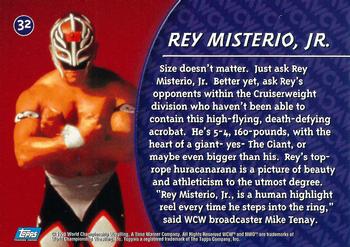 1998 Topps WCW/nWo #32 Rey Mysterio Back