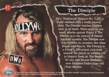1998 Topps WCW/nWo #47 Disciple  Back