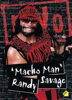 1998 Topps WCW/nWo - Stickers #S3 Macho Man Randy Savage  Front