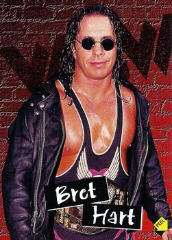 1998 Topps WCW/nWo - Stickers #S8 Bret Hart Front