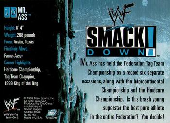 1999 Comic Images WWF SmackDown! #10 Mr. Ass  Back